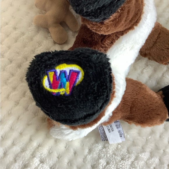 GANZ Webkinz HM137 Reindeer Stuffed Animal Toy No Code - Picture 3 of 10